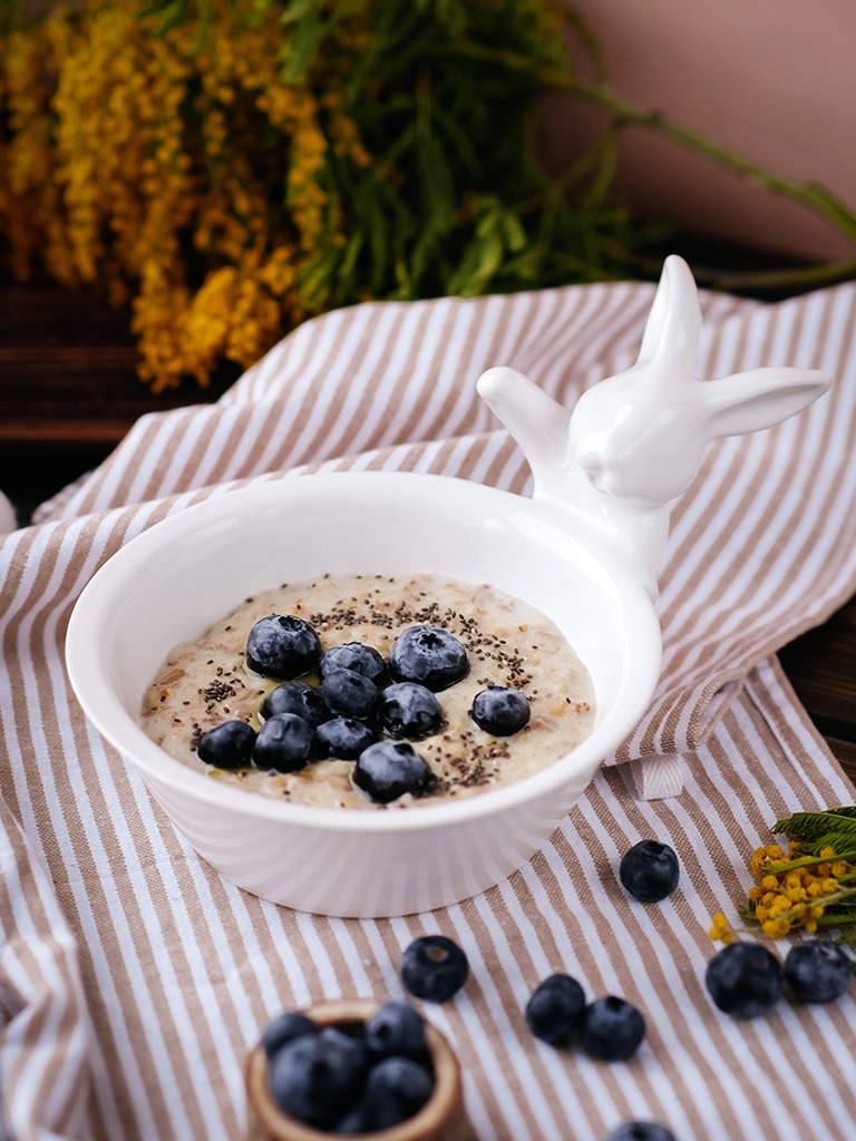 Мисочка с кроликом, Белый-2