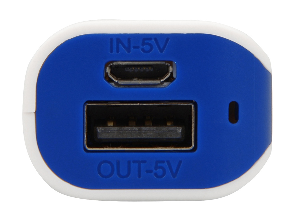 Портативное зарядное устройство (power bank) Basis, 2000 mAh, синий-2