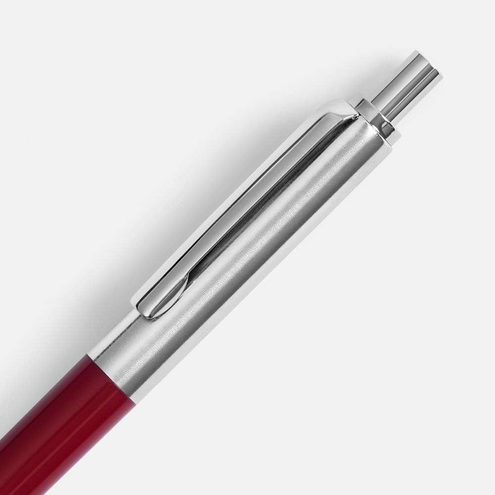 Ручка шариковая Popular, бордовая-2