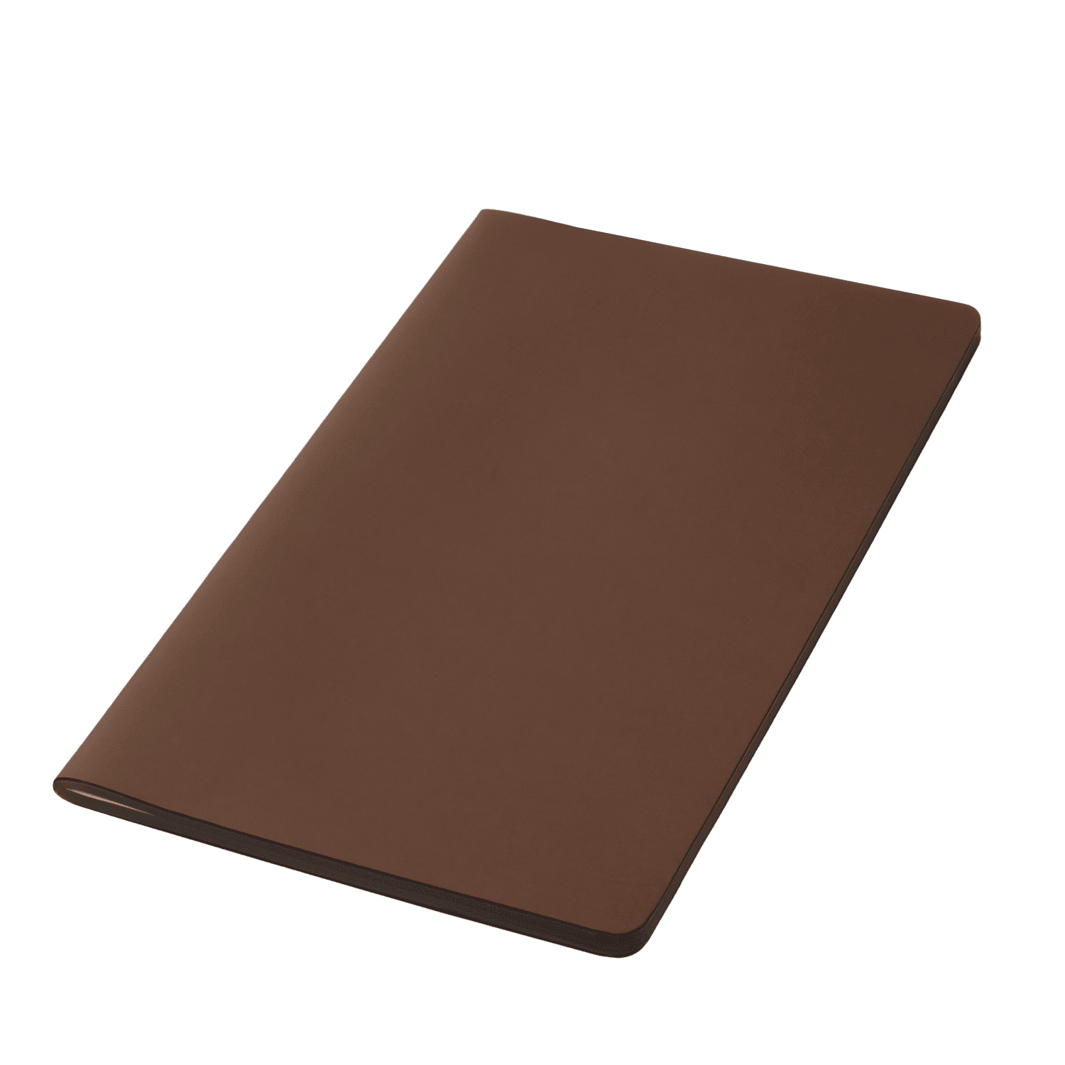 Блокнот Альфа Слим (Alpha slim), коричневый-2