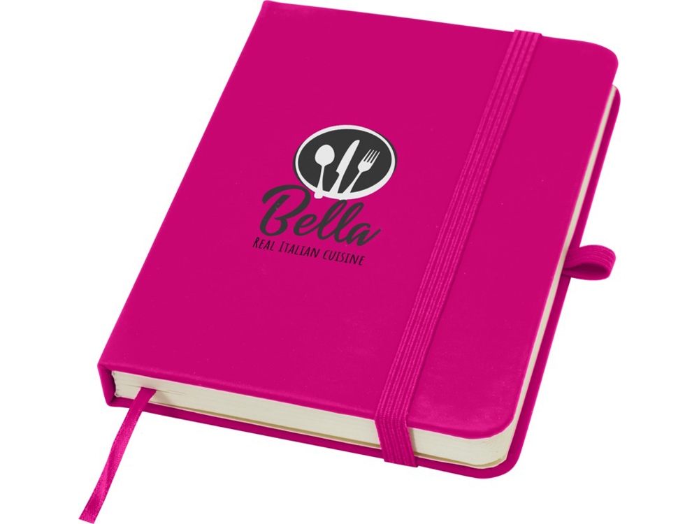 Блокнот Spectrum Plus формата A6 в твердой обложке - Розовый-5