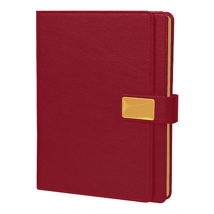 Ежедневник в суперобложке Alfa Mocco Business Edition B5, Бордовый-2