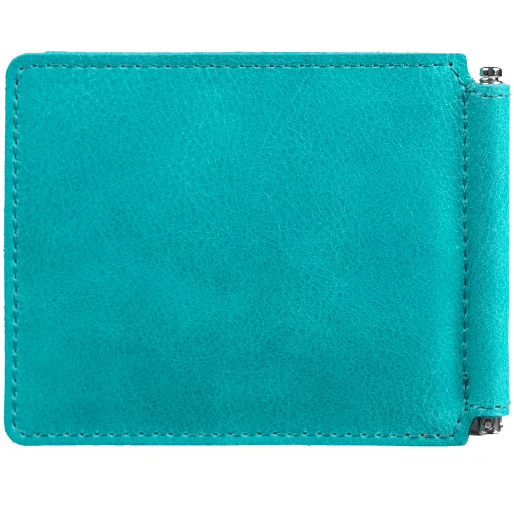 Зажим для купюр Apache, бирюзовый-1