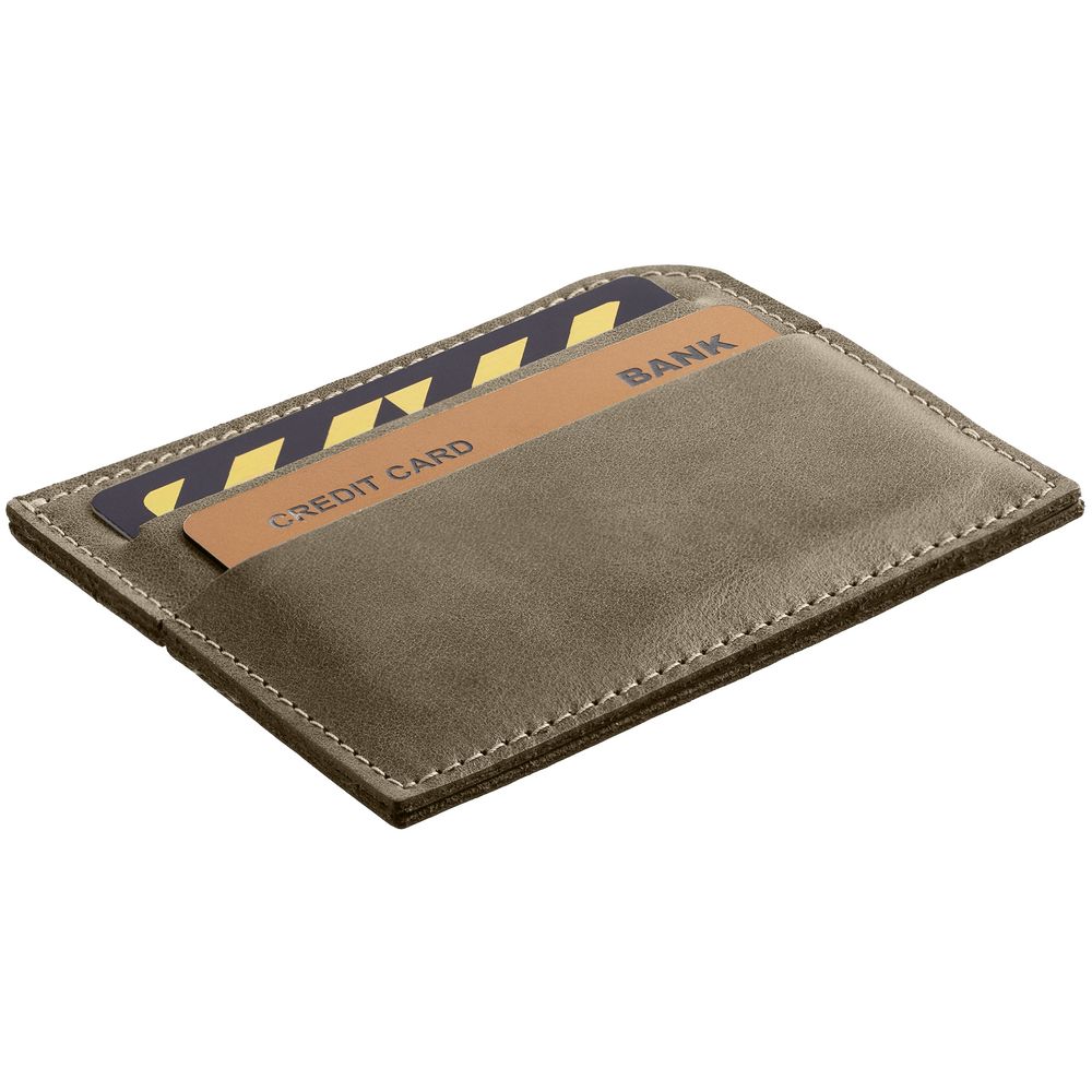 Чехол для карточек Apache, серый-5