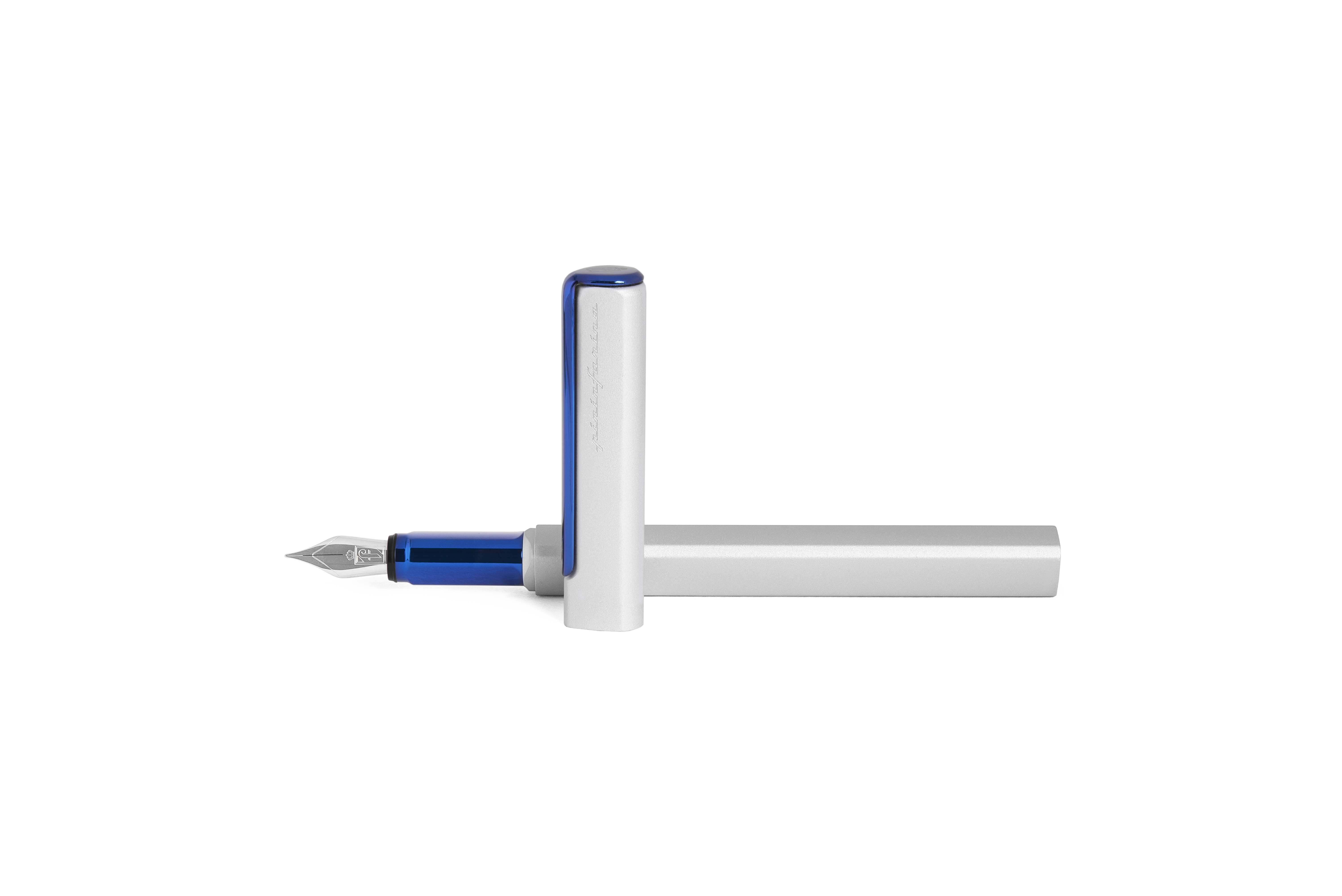 Перьевая ручка Pininfarina PF One SILVER /BLUE-3