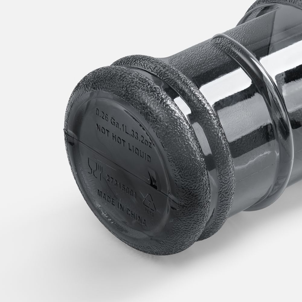 Спортивная бутылка Practice, черная-4