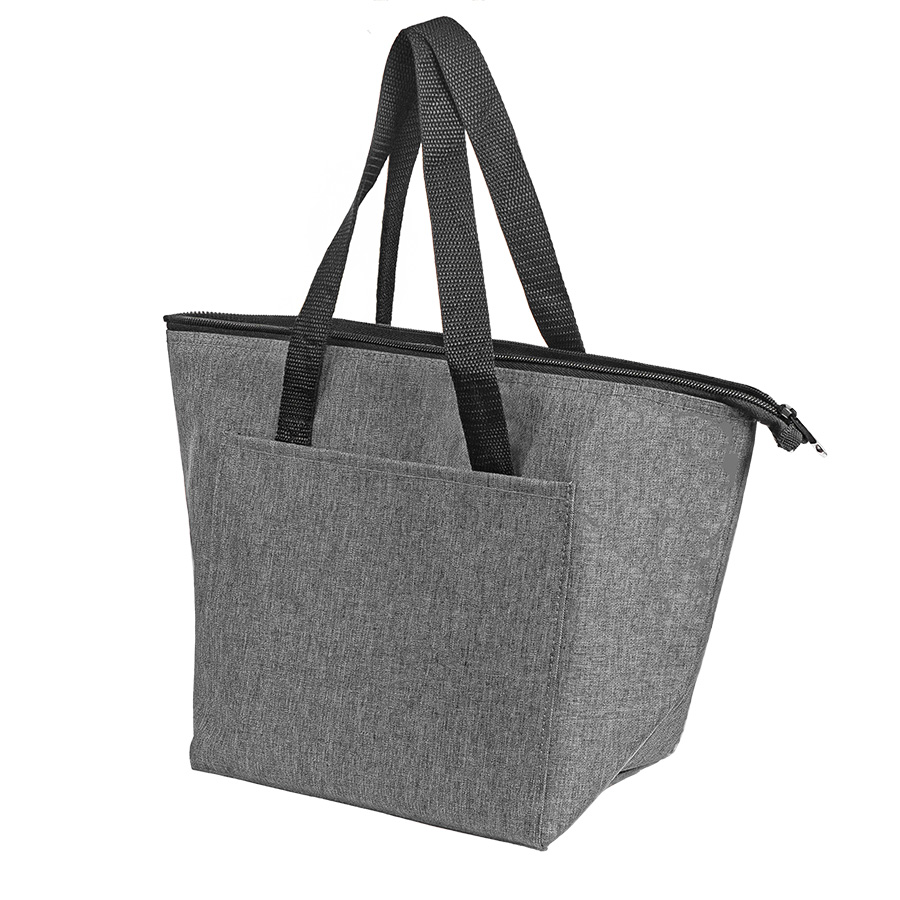 Термосумка "FRESH", серый меланж, 39 x 25 x 16 см, полиэстер 300D, серый-0