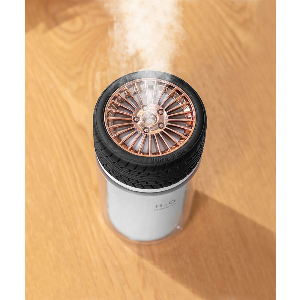Светодиодный USB увлажнитель Wheel, Белый-2