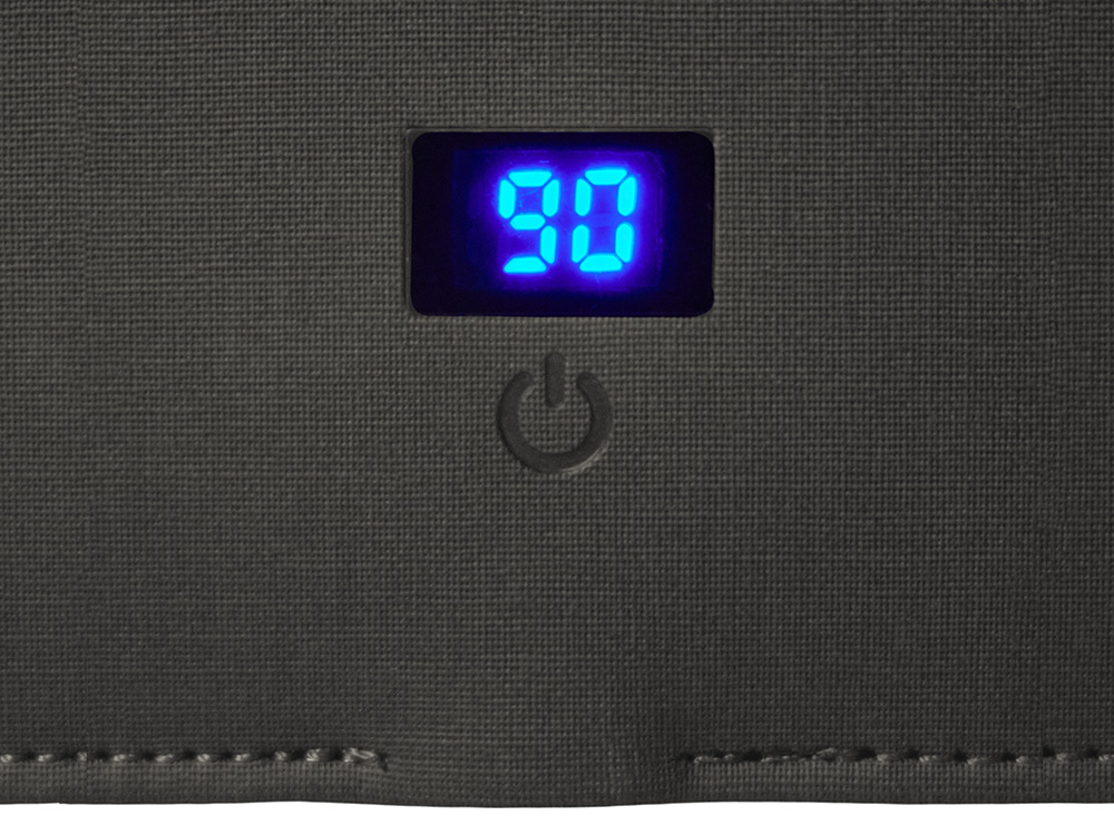 Подарочный набор металлическая ручка и блокнот А5 Twilight  со светящимся логотипом и пауэрбэнком-11