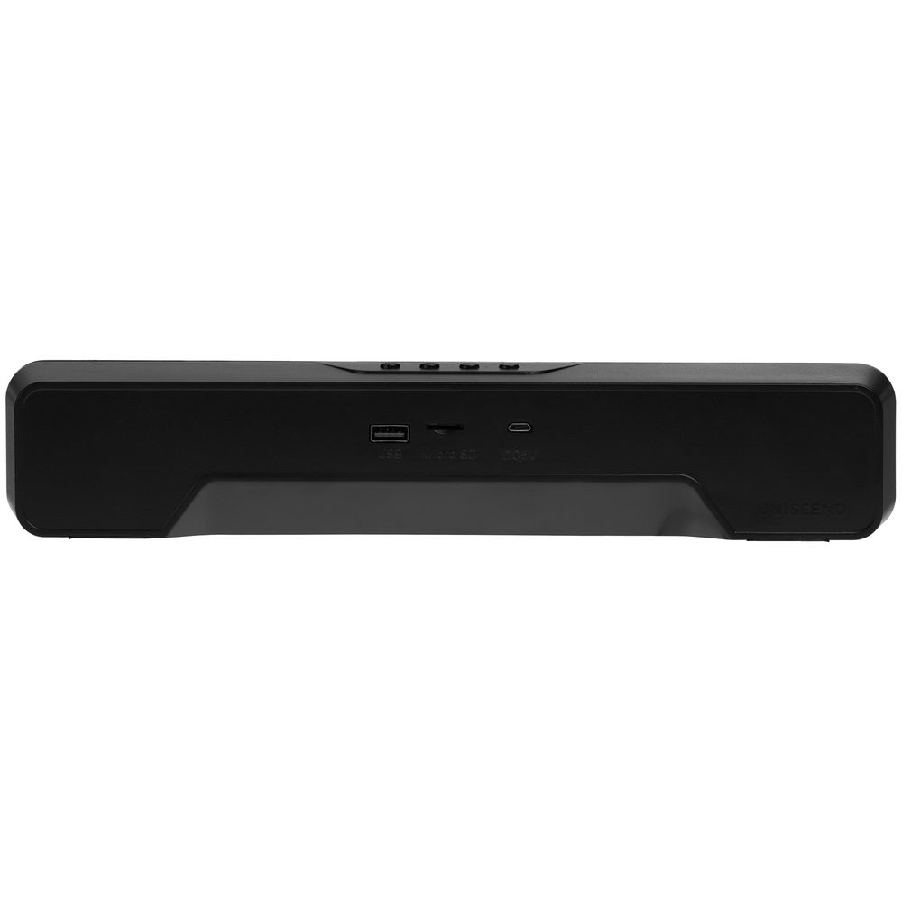 Беспроводная стереоколонка Uniscend Audeamus, черная-1