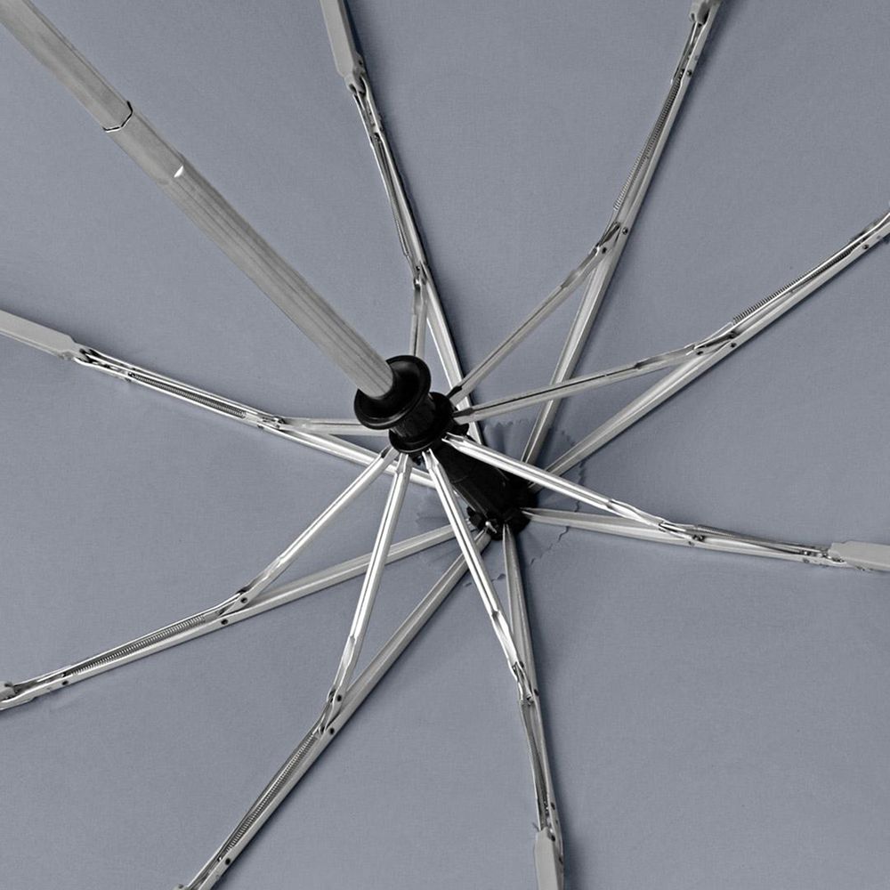 Зонт складной AOC, серый-2