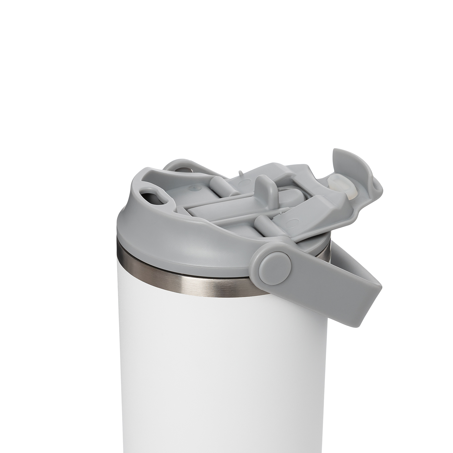 Термокружка вакуумная Монтана (Montana), белая-3