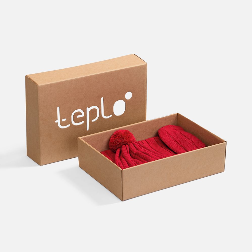 Набор Knit Beat, красный-1