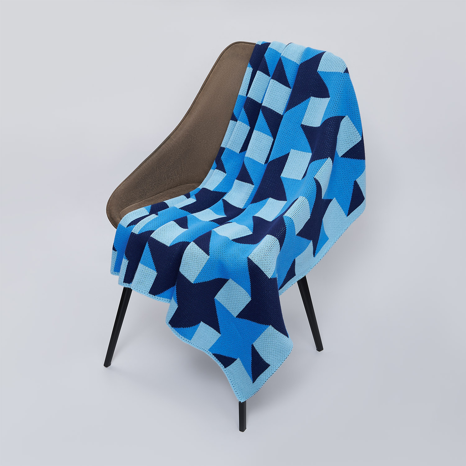 Плед под заказ с индивидуальным принтом. Акрил, Жаккард  3 цвета. Размер 110х190-4