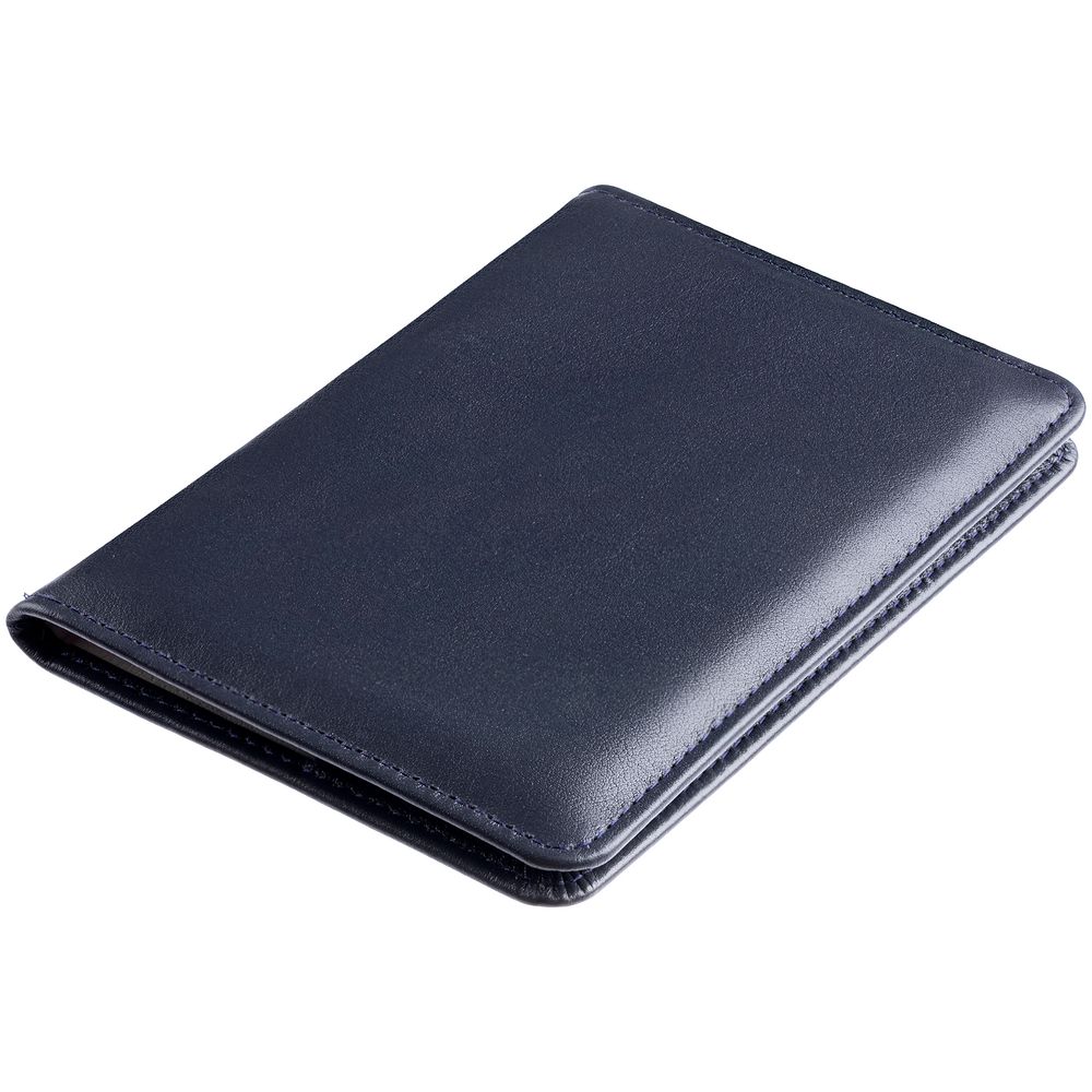 Обложка для паспорта Signature, синяя-3