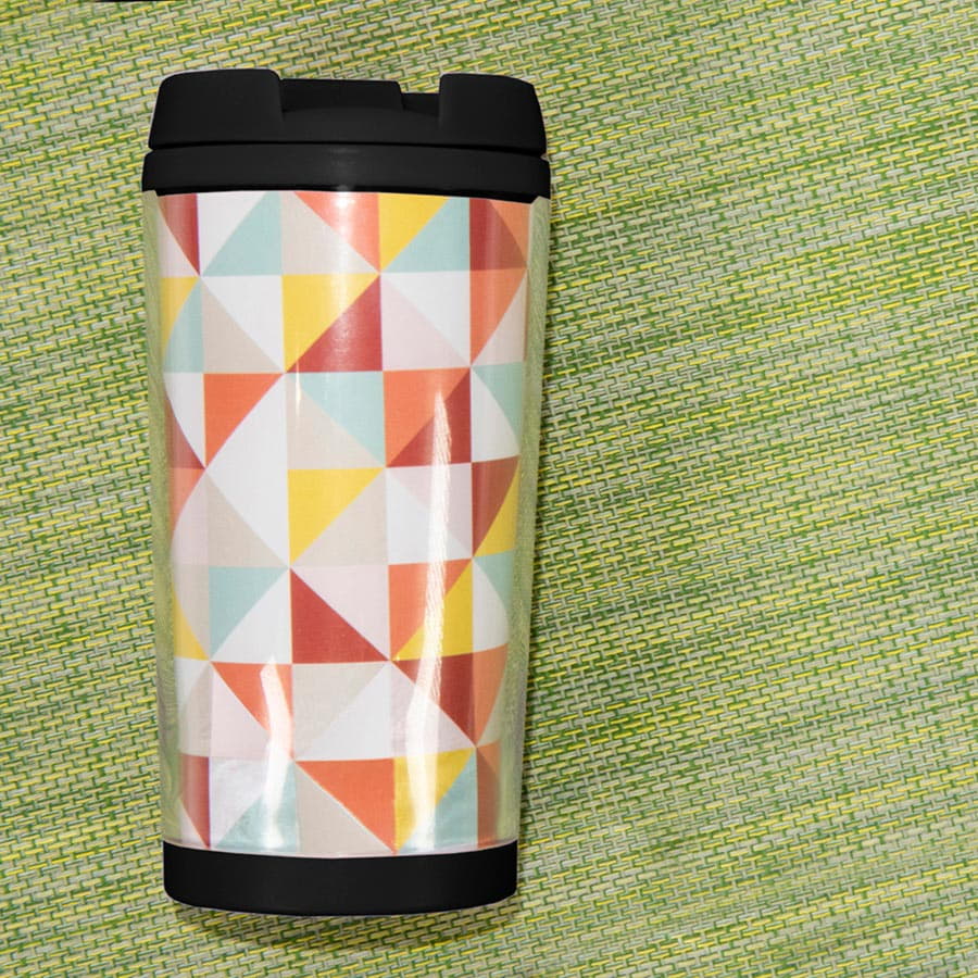 Термокружка IMPULSE под полиграфическую вставку, 220мл, прозрачный-6