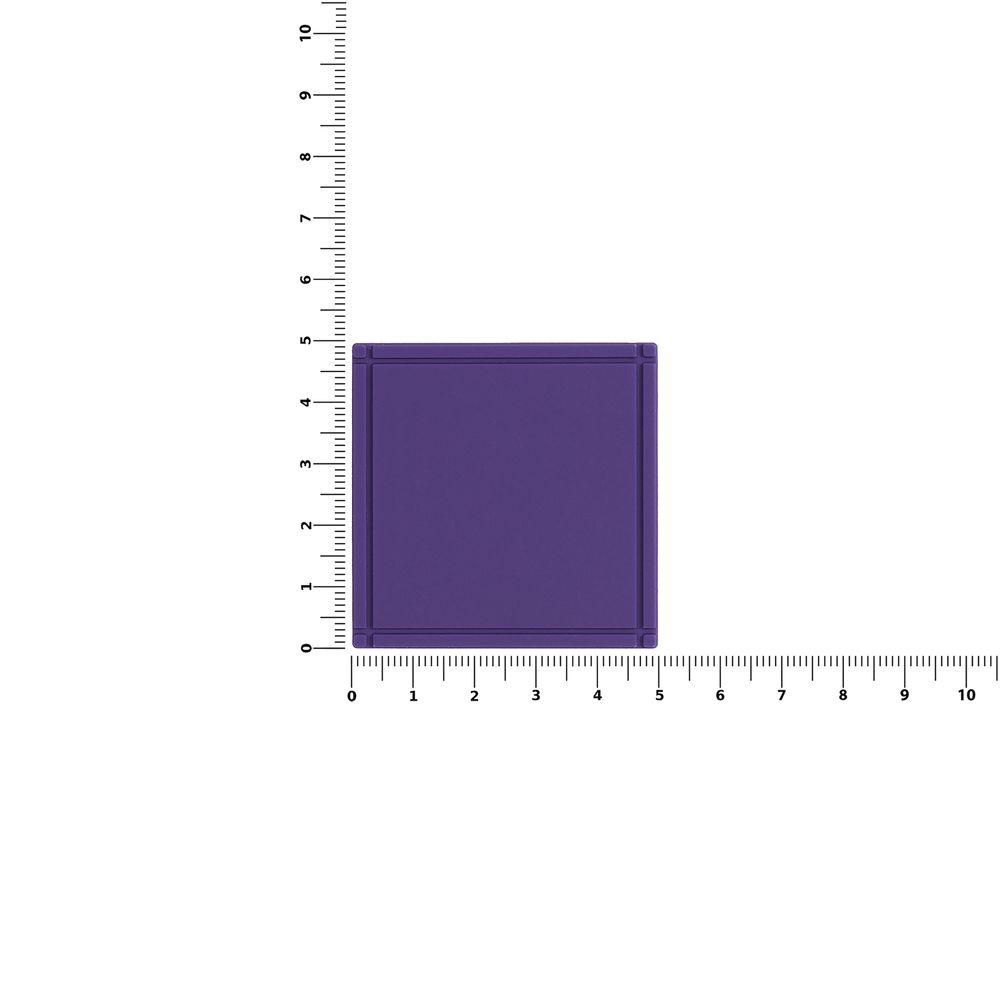 Лейбл из ПВХ Dzeta, L, фиолетовый-2