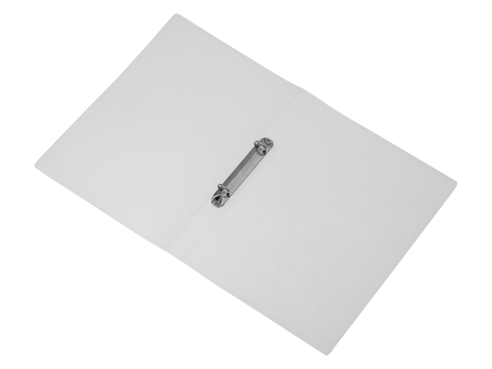 Папка пластиковая с 2 кольцами, прозрачный-3