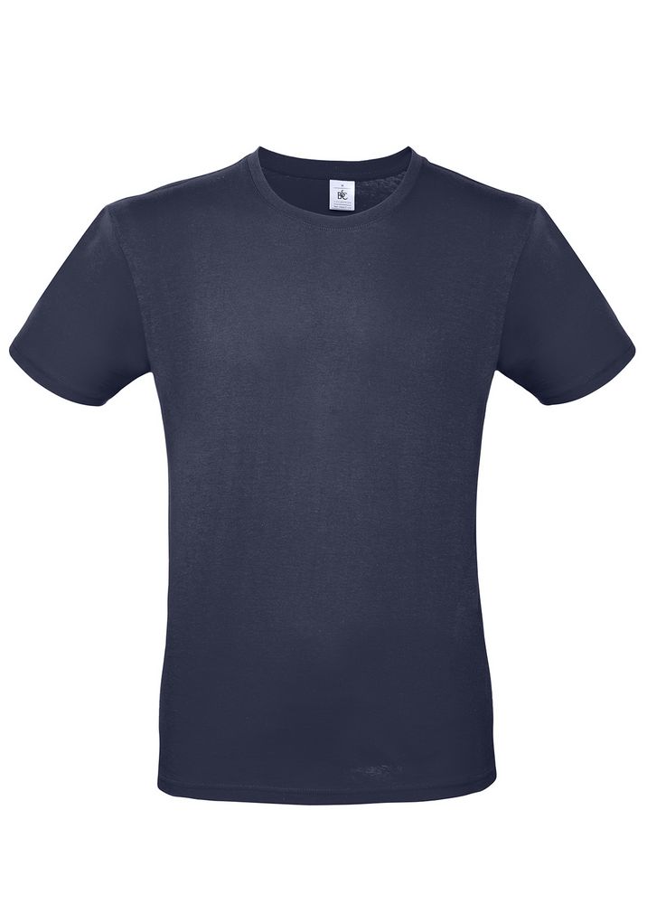 Футболка мужская E150, темно-синяя-0