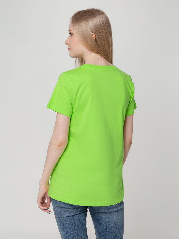 Футболка женская T-bolka Lady, зеленое яблоко-6