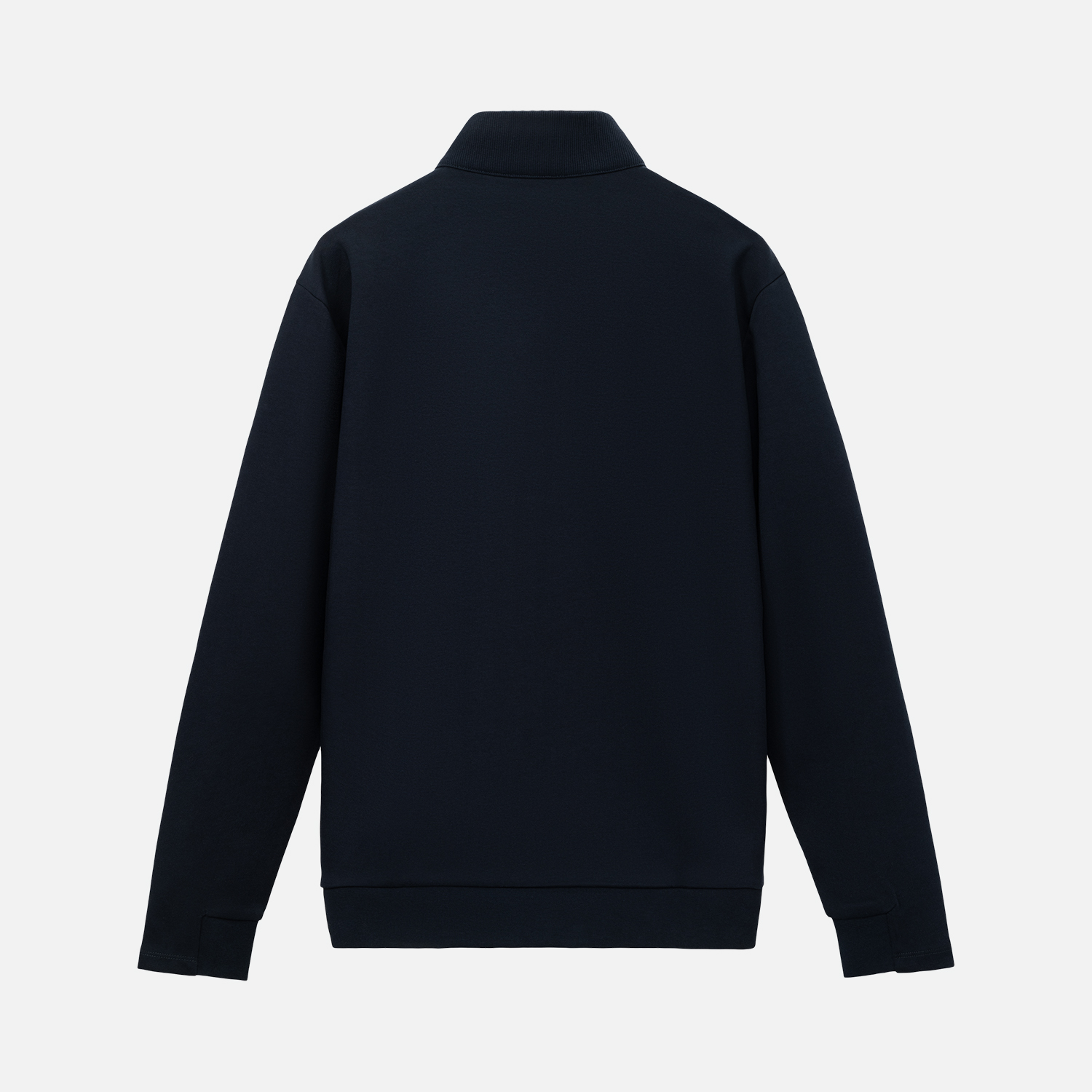 Толстовка на молнии Астин (Astin) темно-синяя-9