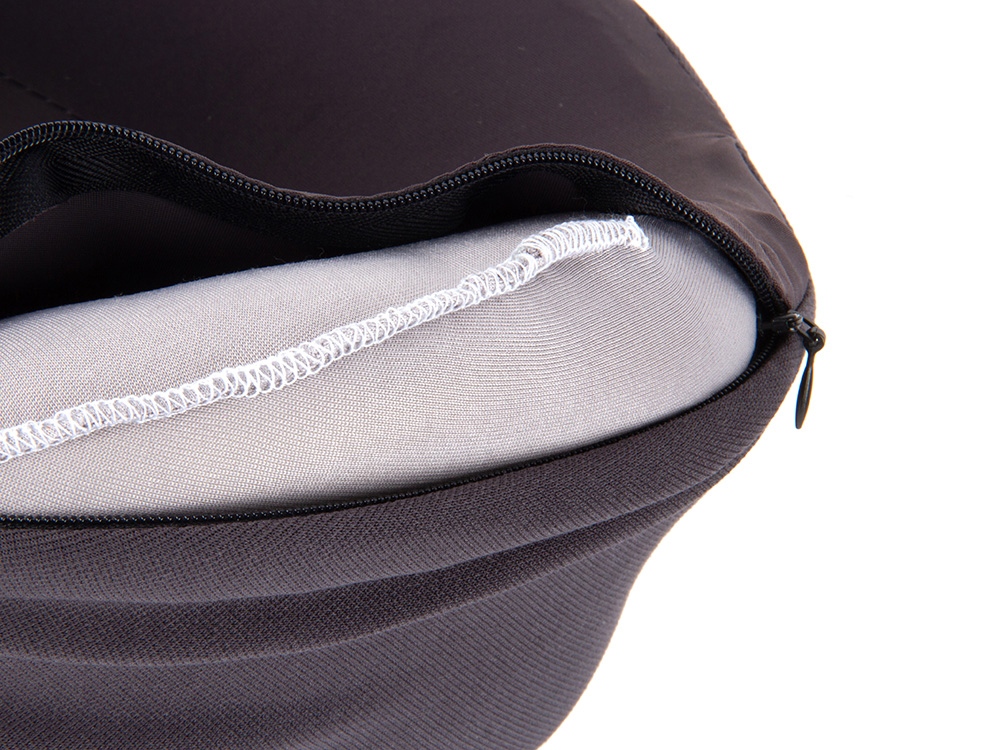 Подушка для путешествий с эффектом памяти Memo Pillow PRO M/L Basque Black-5