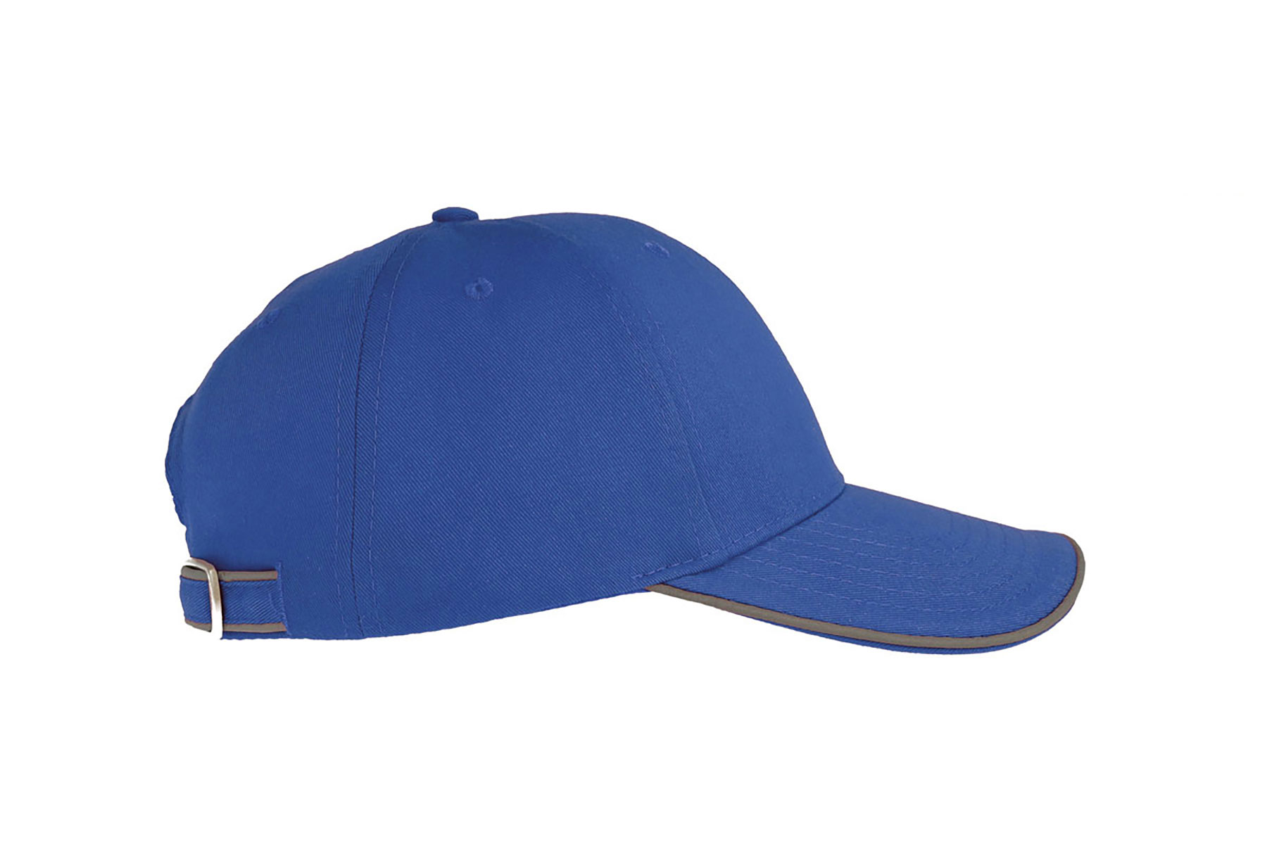 Бейсболка REFLECT со светоотражающими деталями, 6 клиньев,  металлическая застежка, синий-8