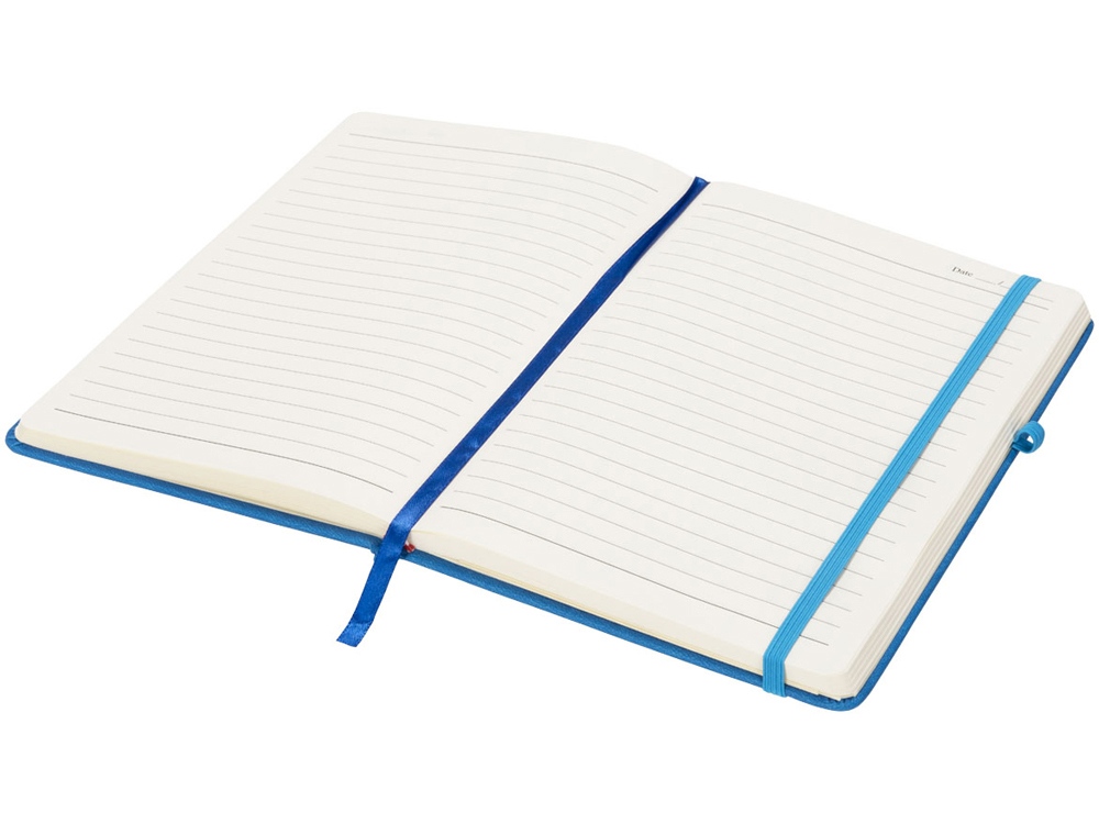 Блокнот Rivista среднего размера, синий-4