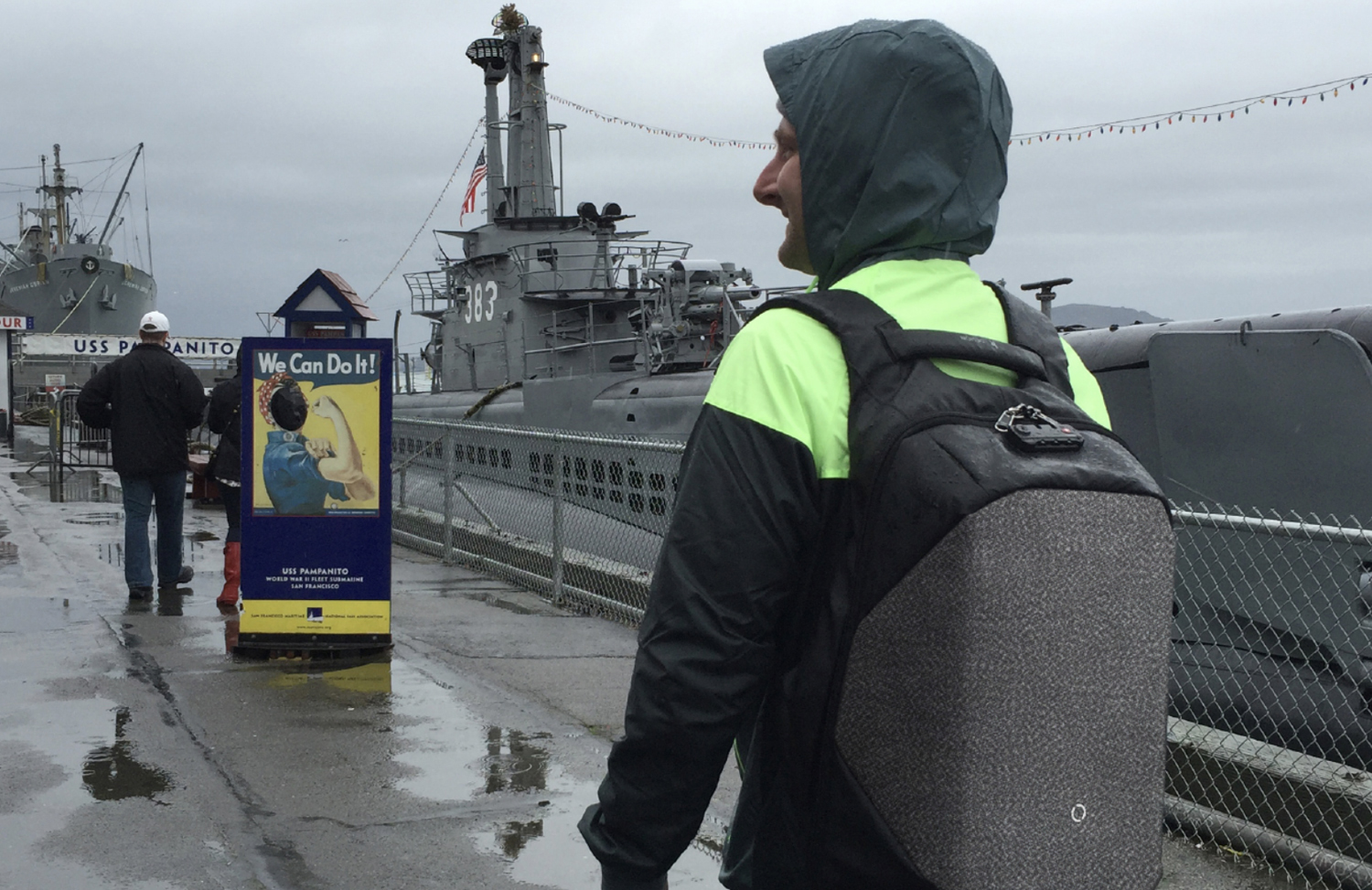 Рюкзак KORIN ClickPack Pro 46х34х16 см, комбинированный черный/серый-15