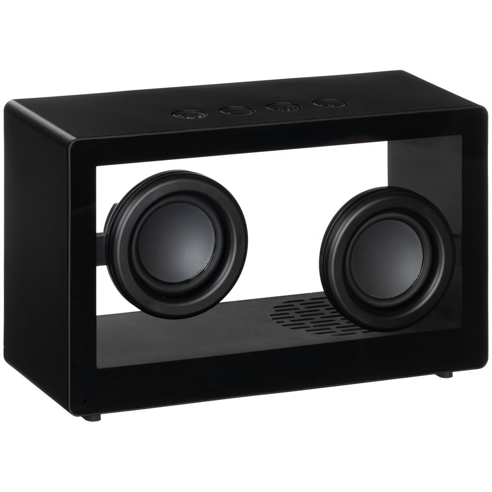 Bluetooth-колонка со светомузыкой Sensofonic, черная-1