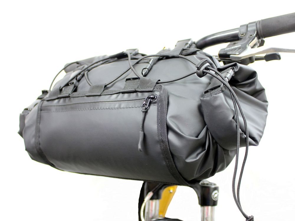Сумка на руль BikePaсking 12, черная-3