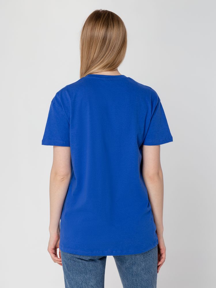 Футболка унисекс Regent 150, винтажный синий-6