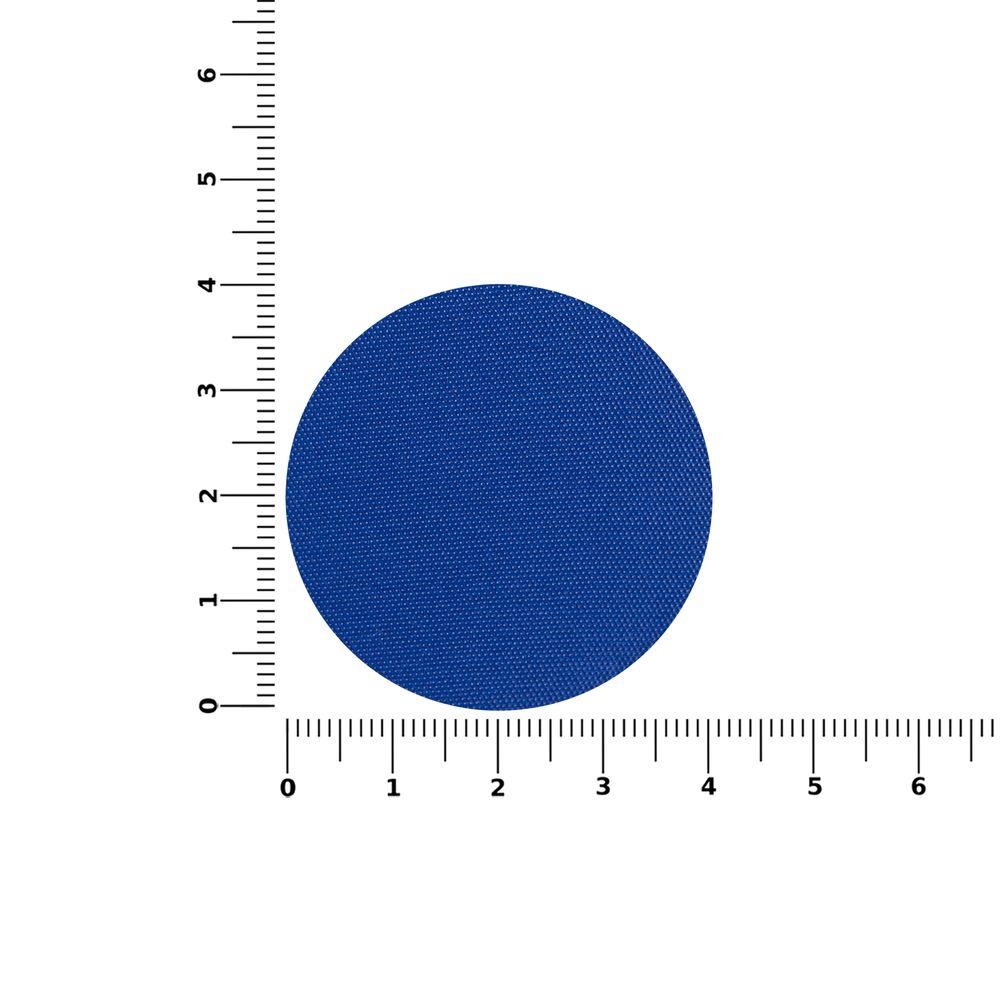 Наклейка тканевая Lunga Round, M, синяя-2