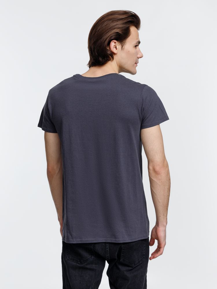 Футболка мужская Crusader Men, темно-серая (графит)-3