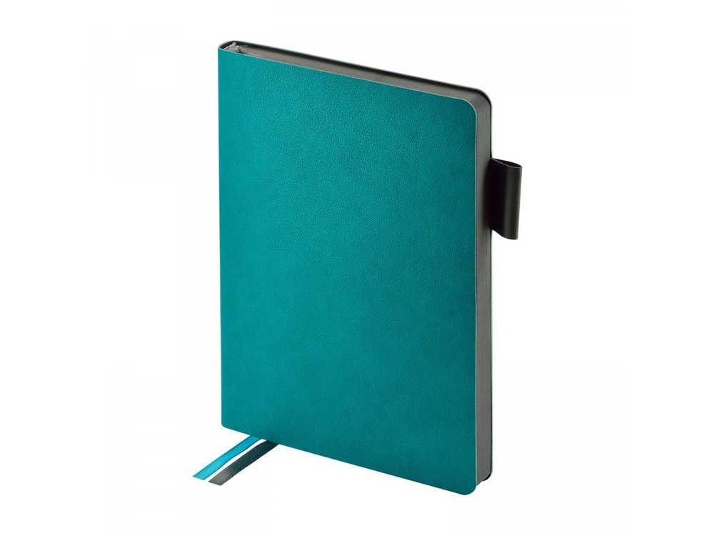 Ежедневник недатированный А5 Boston, морская волна-0