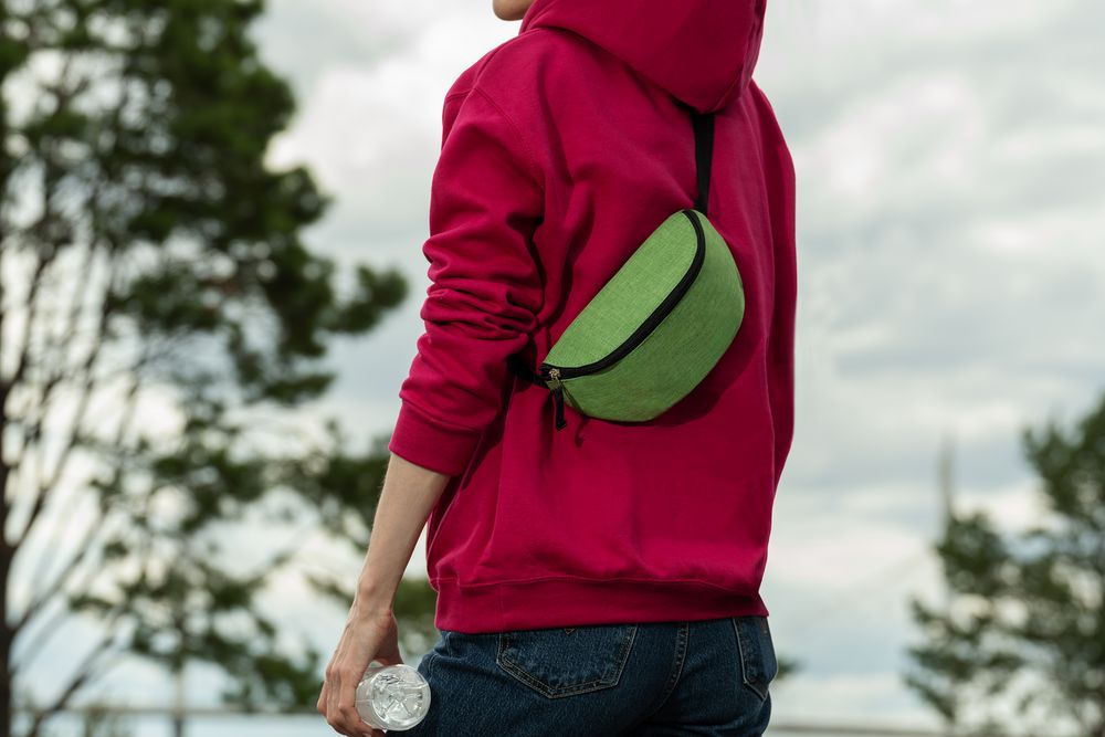 Поясная сумка Handy Dandy, зеленая-2