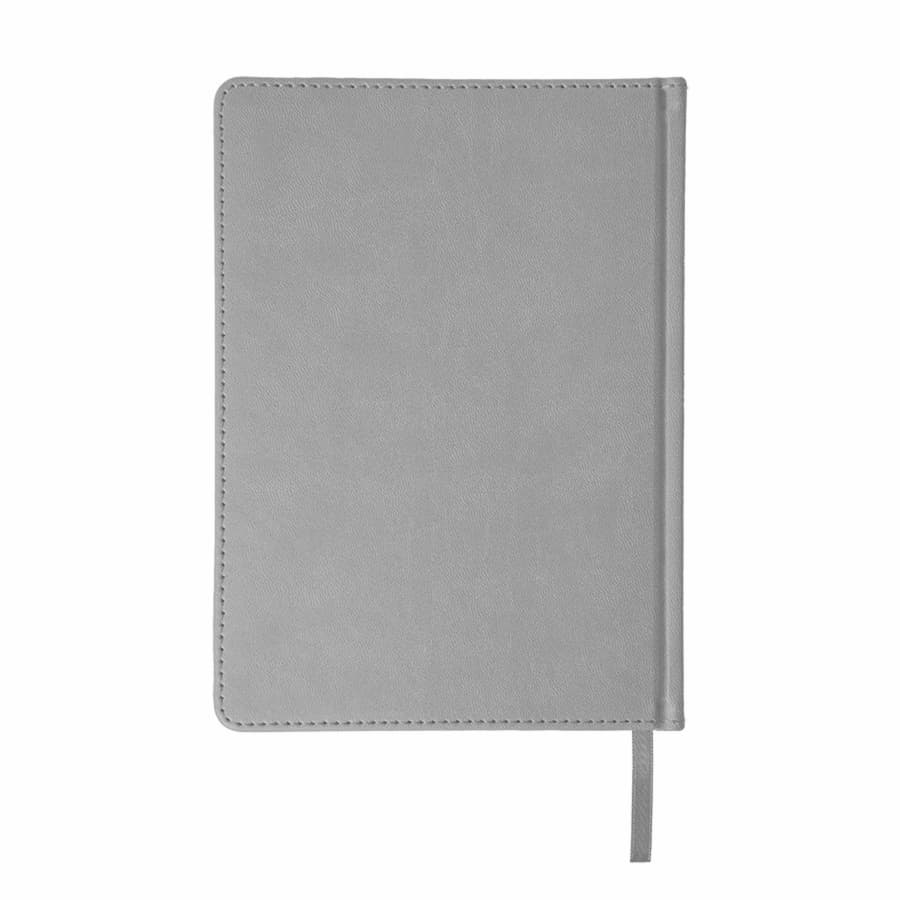Ежедневник недатированный Bliss,  формат А5, в линейку, серый-4