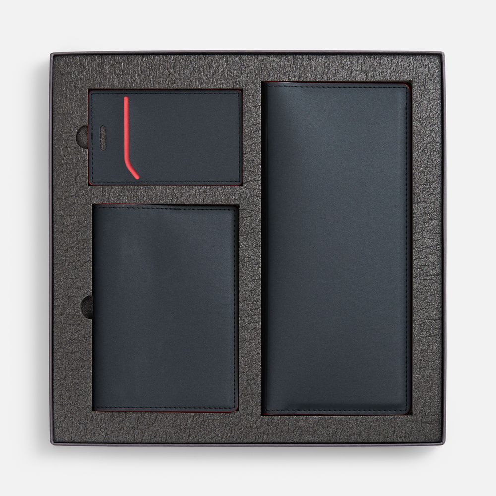 Набор Multimo Simple, черный с красным-1