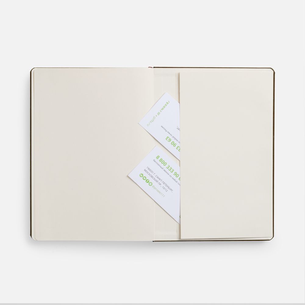 Ежедневник Urban Hard, недатированный, коричневый-4