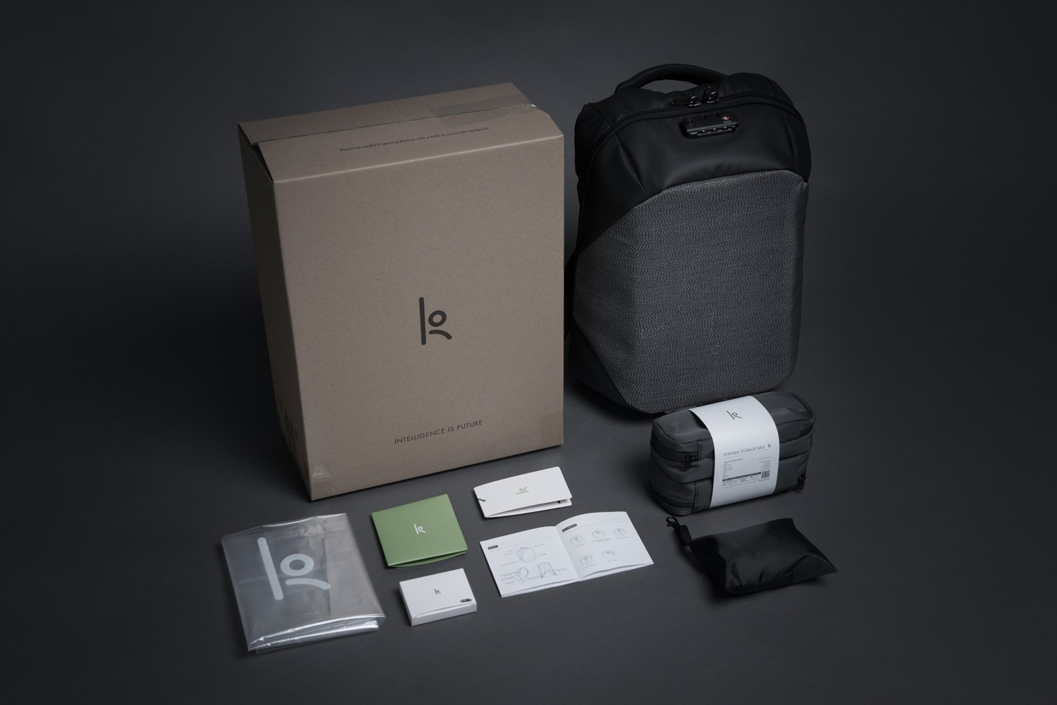 Рюкзак KORIN ClickPack Pro 46х34х16 см, комбинированный черный/серый-13