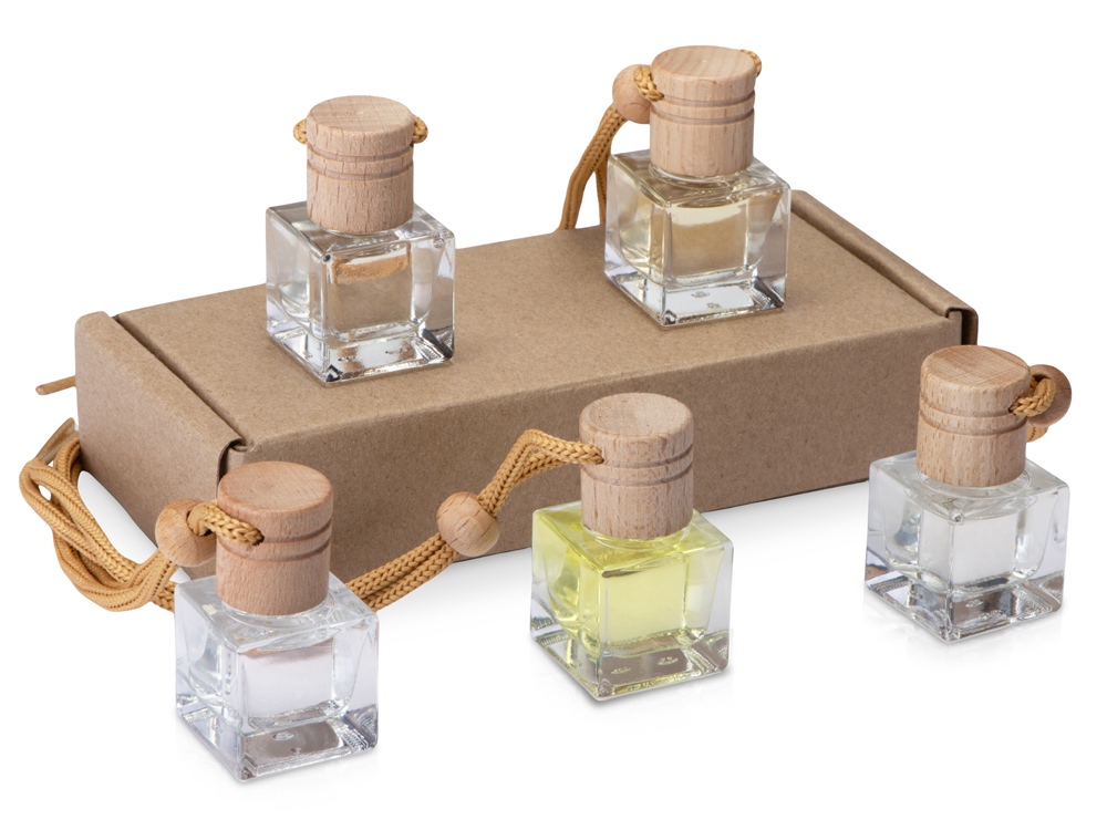 Набор автоароматов Boho 5, крафтовая коробка-0