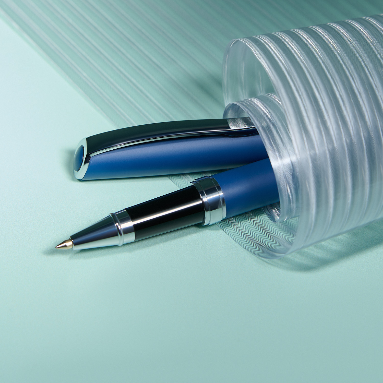 Ручка-роллер Орион (Orion), синяя-9