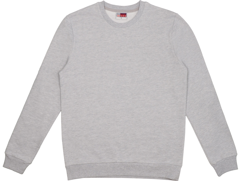 Свитшот Motion унисекс с начесом, серый меланж-8