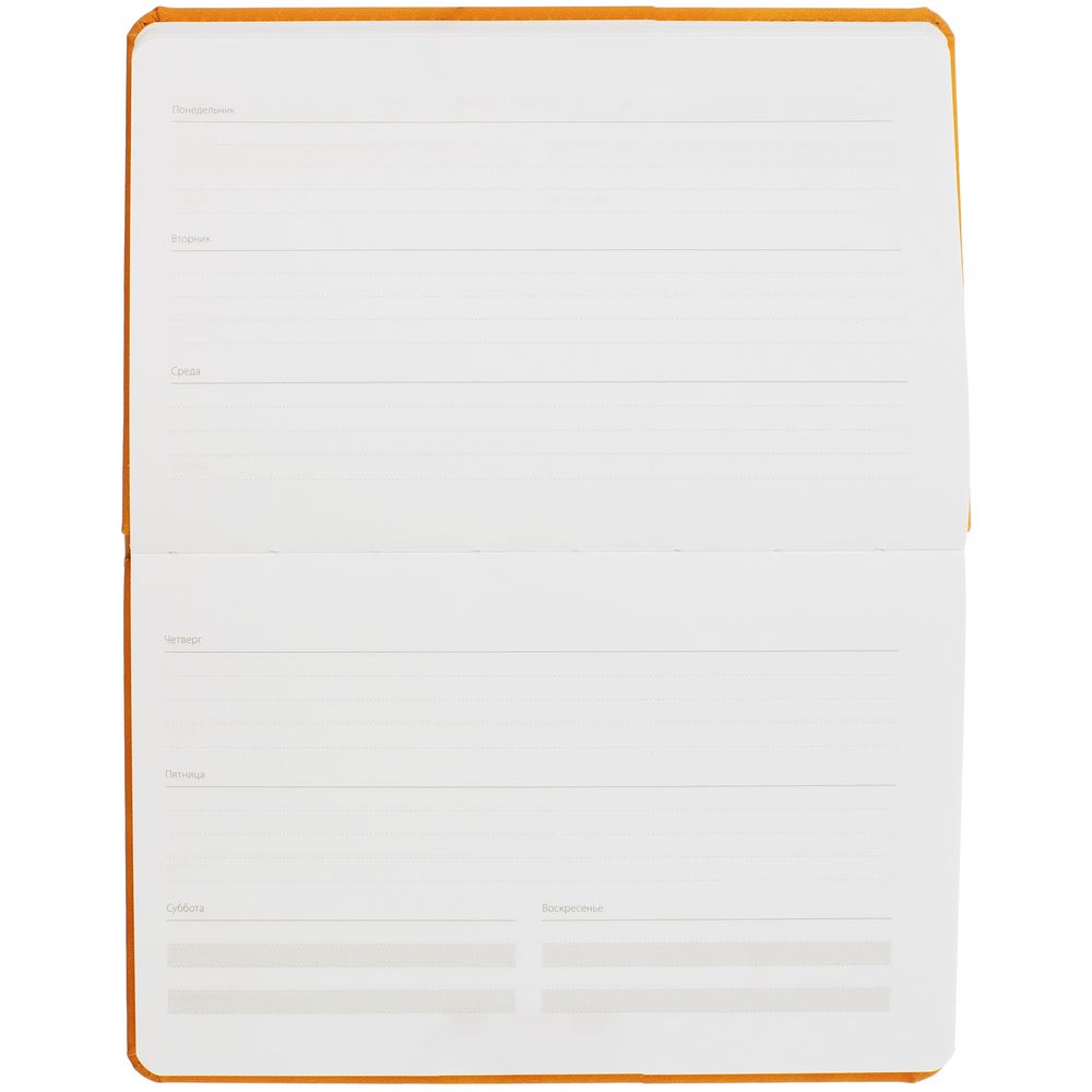 Еженедельник Urban, недатированный, оранжевый-4