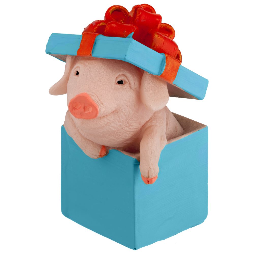 Свеча «Сюрприз», синяя-1