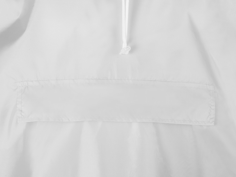 Дождевик - пончо Galaxy со светоотражающими элементами, белый-4