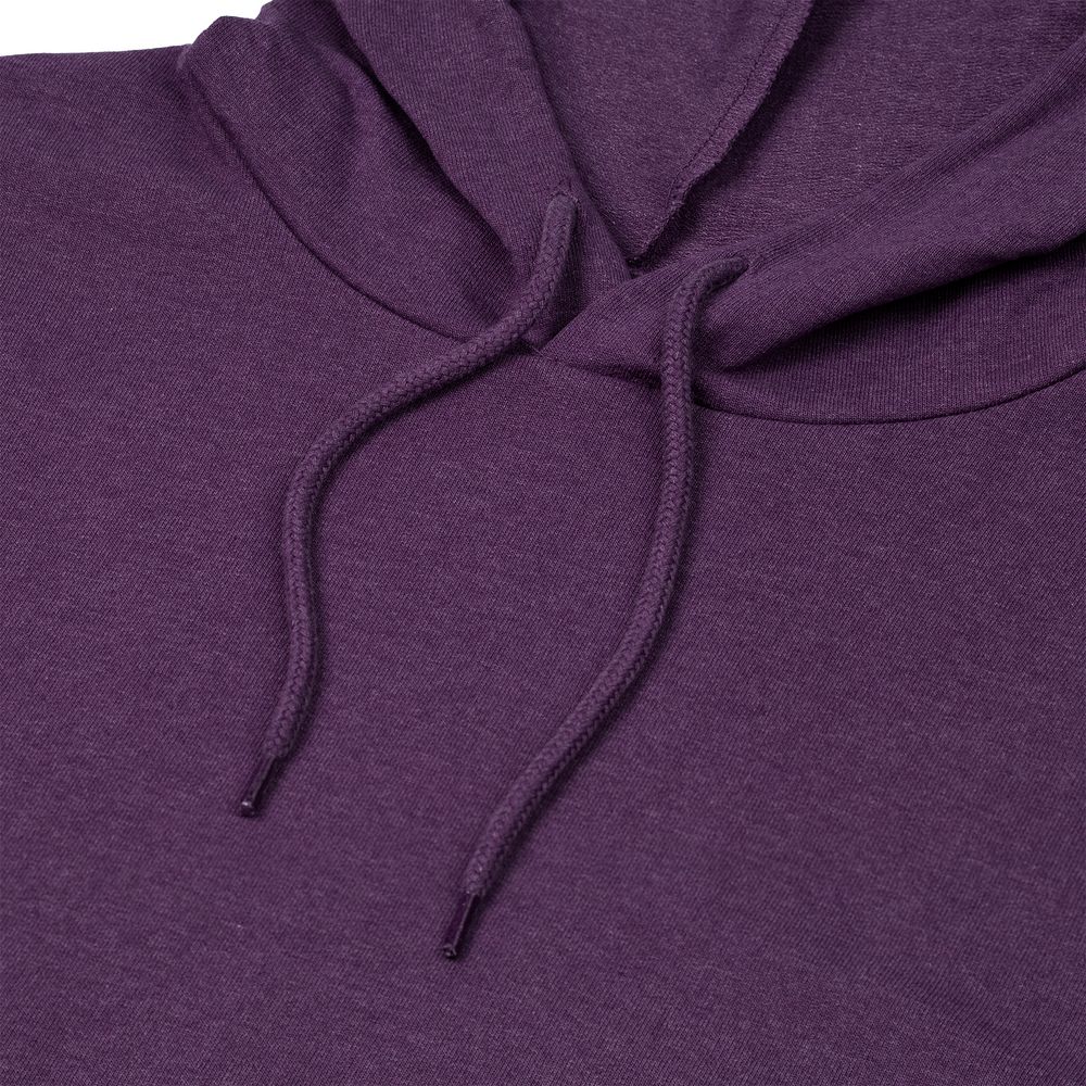 Толстовка с капюшоном унисекс Hoodie, фиолетовый меланж-3