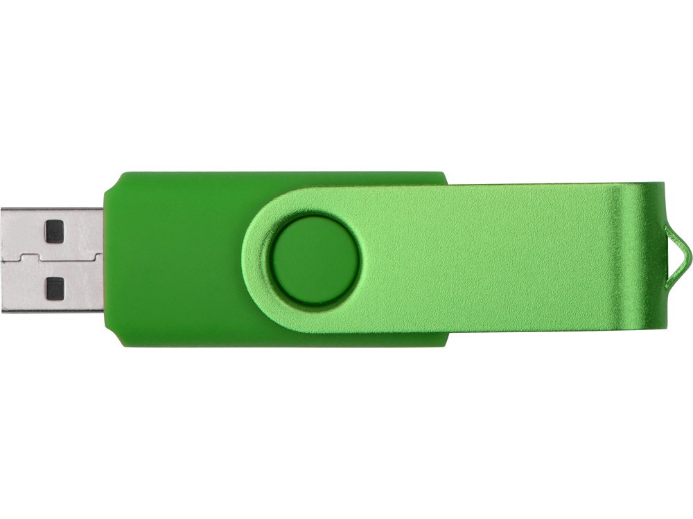 Флеш-карта USB 2.0 8 Gb Квебек Solid, зеленый-3
