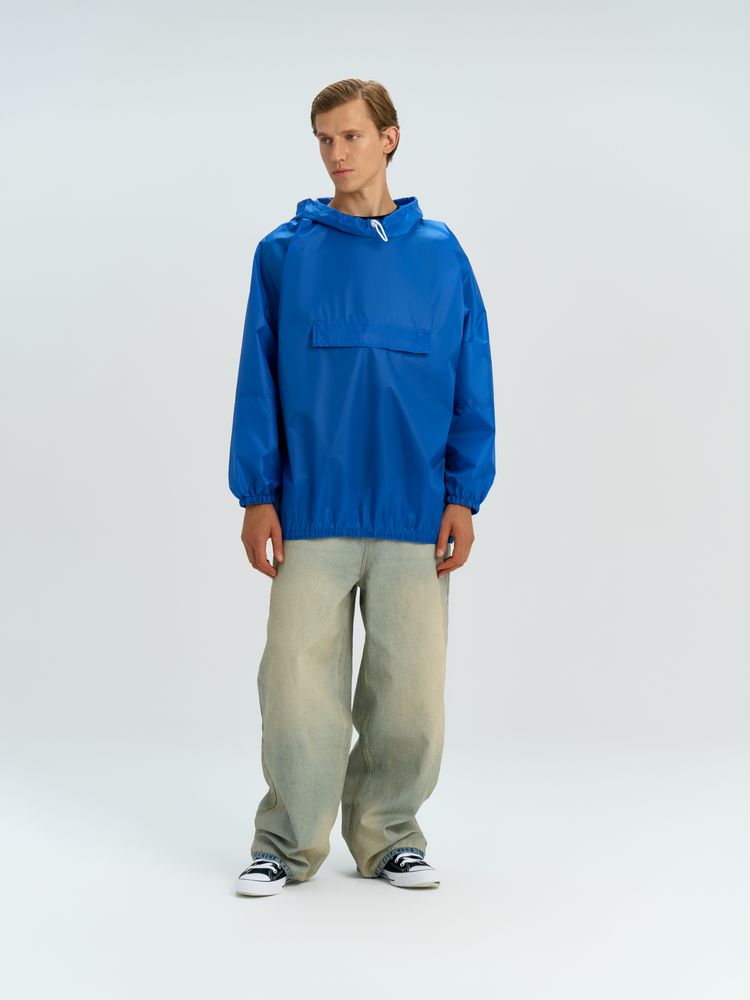 Дождевик-анорак Alatau, укороченный, синий, единый размер-4