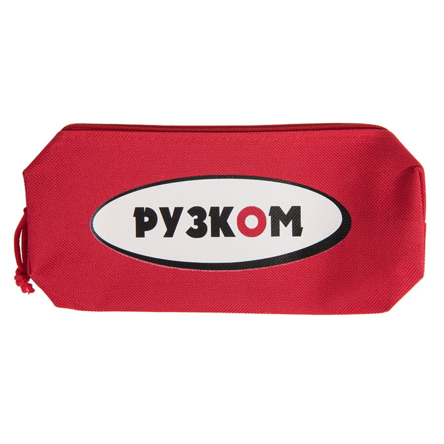 Чехол для карандашей ATECAX, красный, 5х20х4,5 см, полиэстер, красный-1